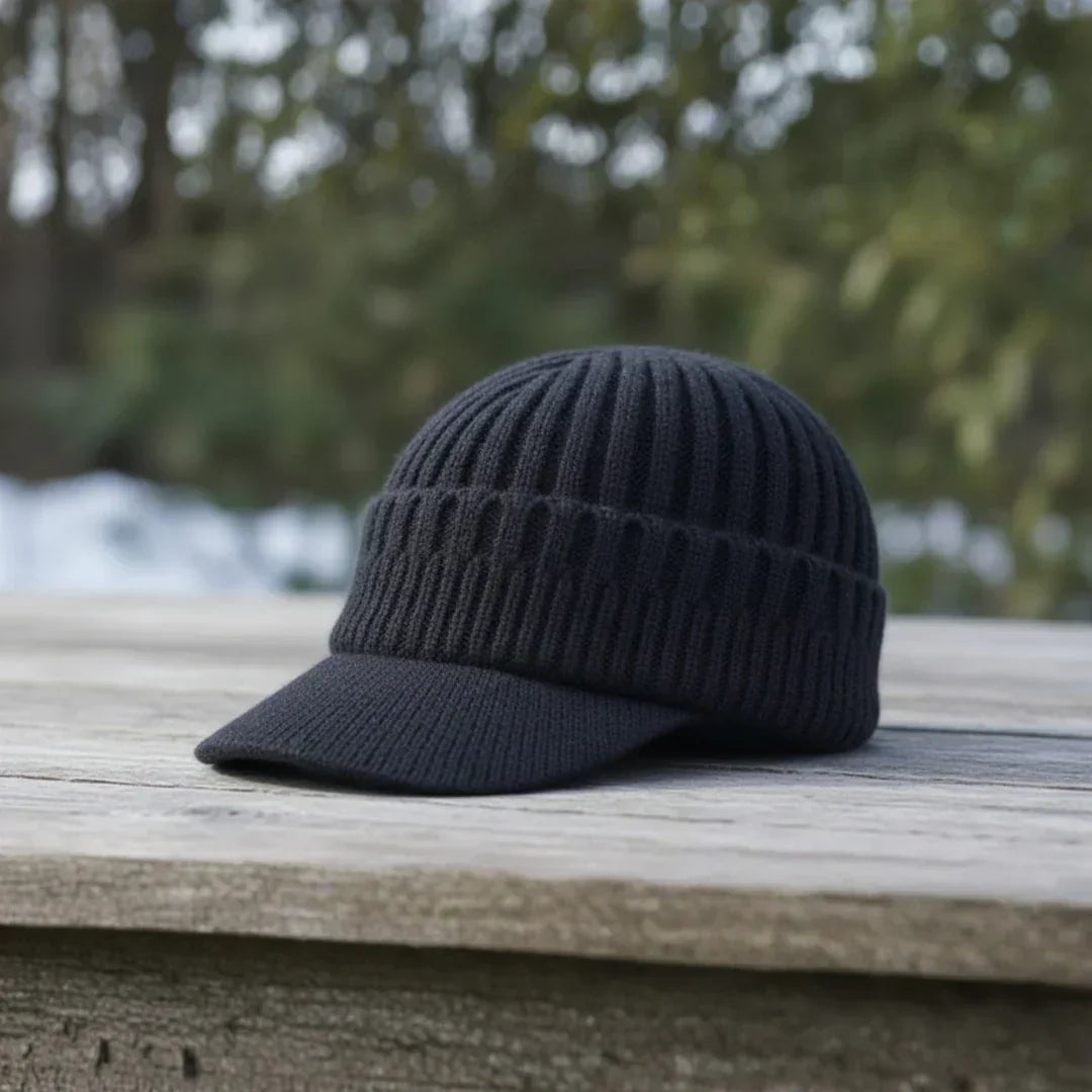 Fjordwarm – Skandinavisk Vinterhue Med Høreværn (unisex, én størrelse passer alle)